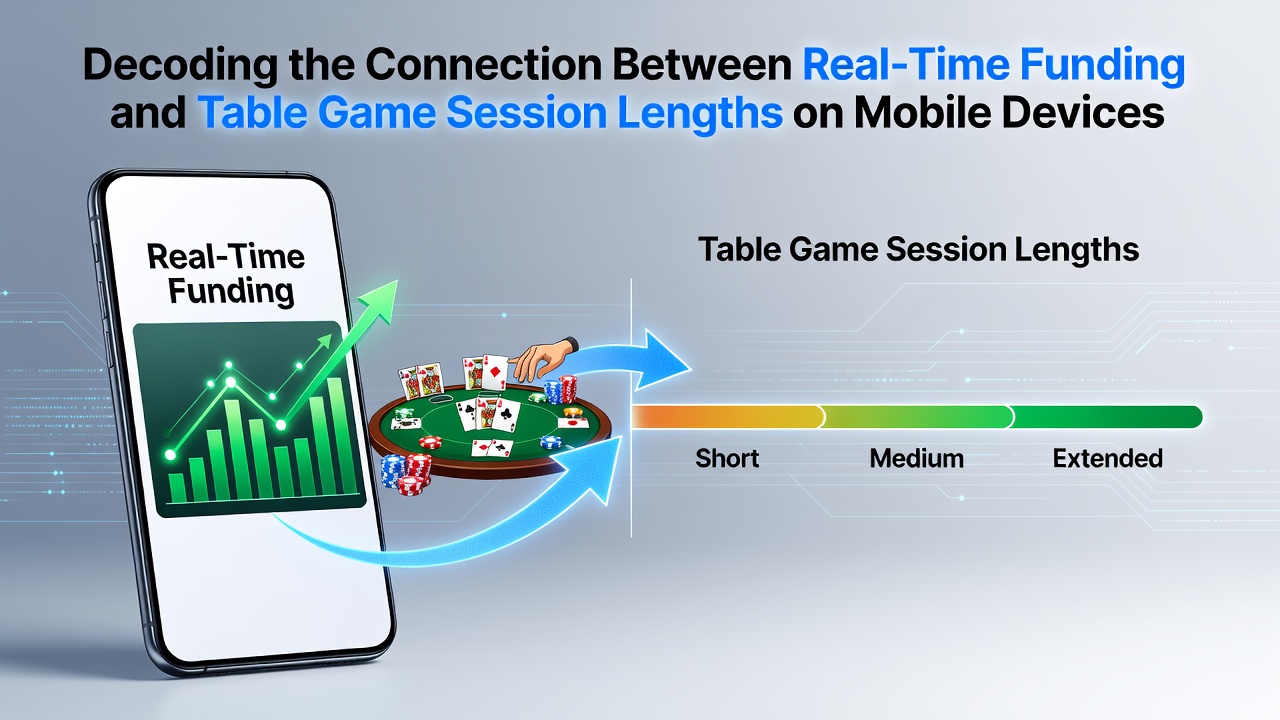 Mobile Casino App mit Echtzeit-Funding für Tischspiele