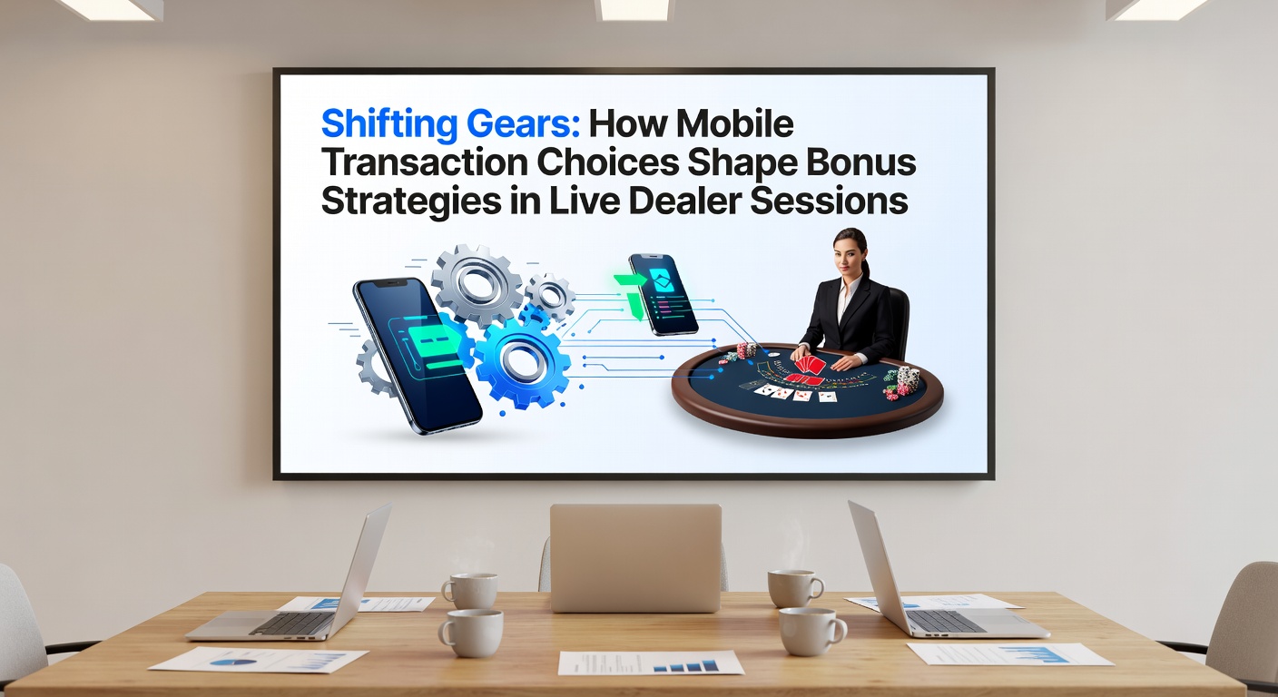 Live-Dealer-Sessions mit mobilen Transaktionsoptionen